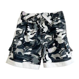 Sand N Sun Orca Whale Swim Trunks (12m)